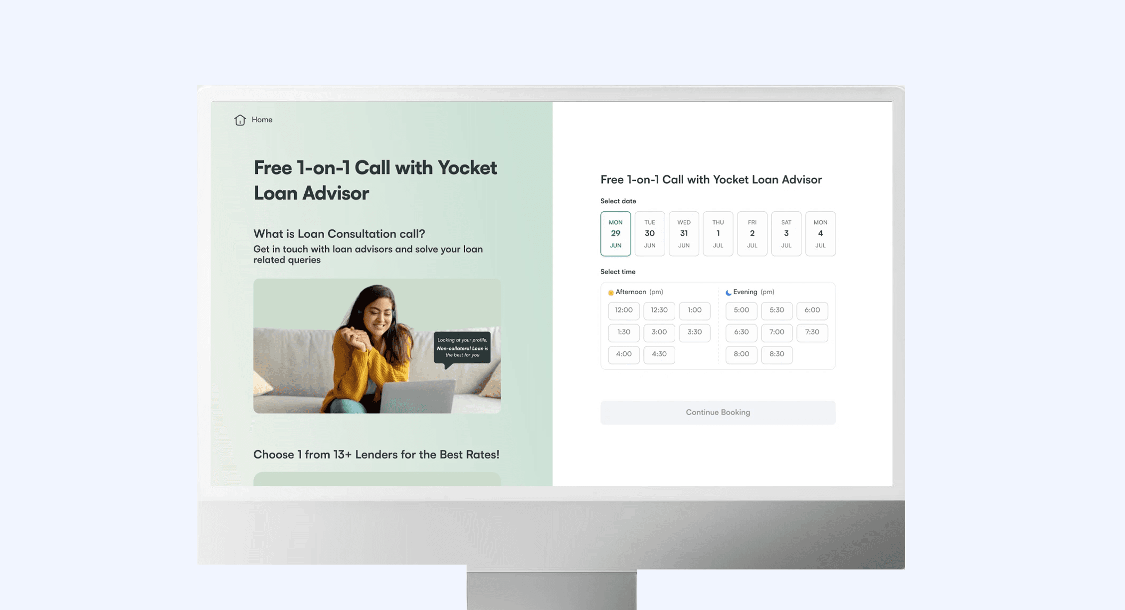 Personalized Loan Consultation